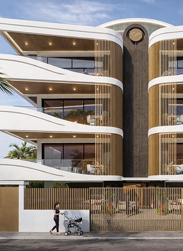 Club house "White Swan"